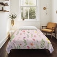thumbnail image 4 of Pink Spring Floral Small Tapestry for Bedroom Wall Hanging Tapestry, Flowers Botanical Elegant Pastoral Ceiling Backdrop Tapestries Poster Blanket Wall Decor for Teens Room Living Room Dorm 23" x 28", 4 of 8