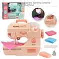 thumbnail image 1 of Máquina de coser eléctrica para niños, simulación de casa de juegos, pequeño electrodoméstico, juguete para niña, sastre, interactivo entre padres e hijos, hecho a mano, 1 of 5