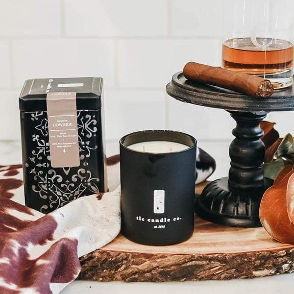 Cowhide - Leather-Scented Soy Candle