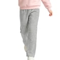 thumbnail image 2 of IFNWSV Pants for Girls Solid Color Elastic Waist Casual Sweatpants Pull On Lounge Trousers for Everyday Gray 7-8 Years, 2 of 7