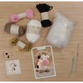thumbnail image 3 of CraftBud Beginner Crochet Kit with Accessories, Amigurumi Stuffed Animal Kit with Step-by-Step Video Tutorials, Arts & Crafts for Kids and Adults, Callie The Cow, 3 of 9