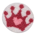 thumbnail image 1 of GUOOL DIY Latch Hook Rug Making Crafts for Kids/Adults 10.6 inch X 10.6 inch Crown, 1 of 9