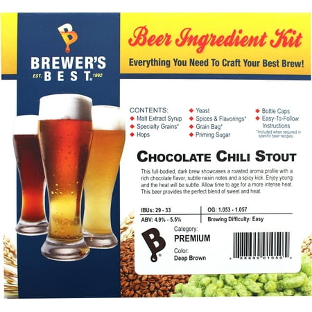 Brewers Best Chocolate Chili Stout (The Best Chocolate Ever)