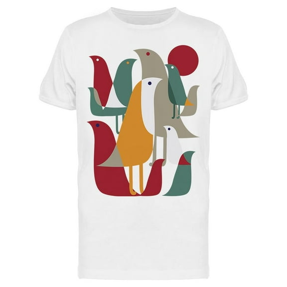 Birds Figures Men's T-shirt