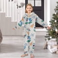 thumbnail image 6 of Shark Skateboard Pattern One Piece Pajamas Soft Jumpsuit Cozy Sleep and Play Romper Zipper and Pockets 7T-8T, 6 of 8