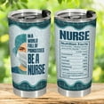 thumbnail image 2 of Nurse Cup, Nurse Tumbler with Lid 20 oz Stainless Steel, Nurse Mug, Nurse Coffee Tumbler, Nurse Practitioner Gifts for Women, Nurse Student Gifts, 2 of 6