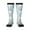 2 Black-1, variant on Cute Panda Flying in the Sky print thigh-high socks, crafted for both men and women with a stretchy, high-opaque design perfect for daily wear