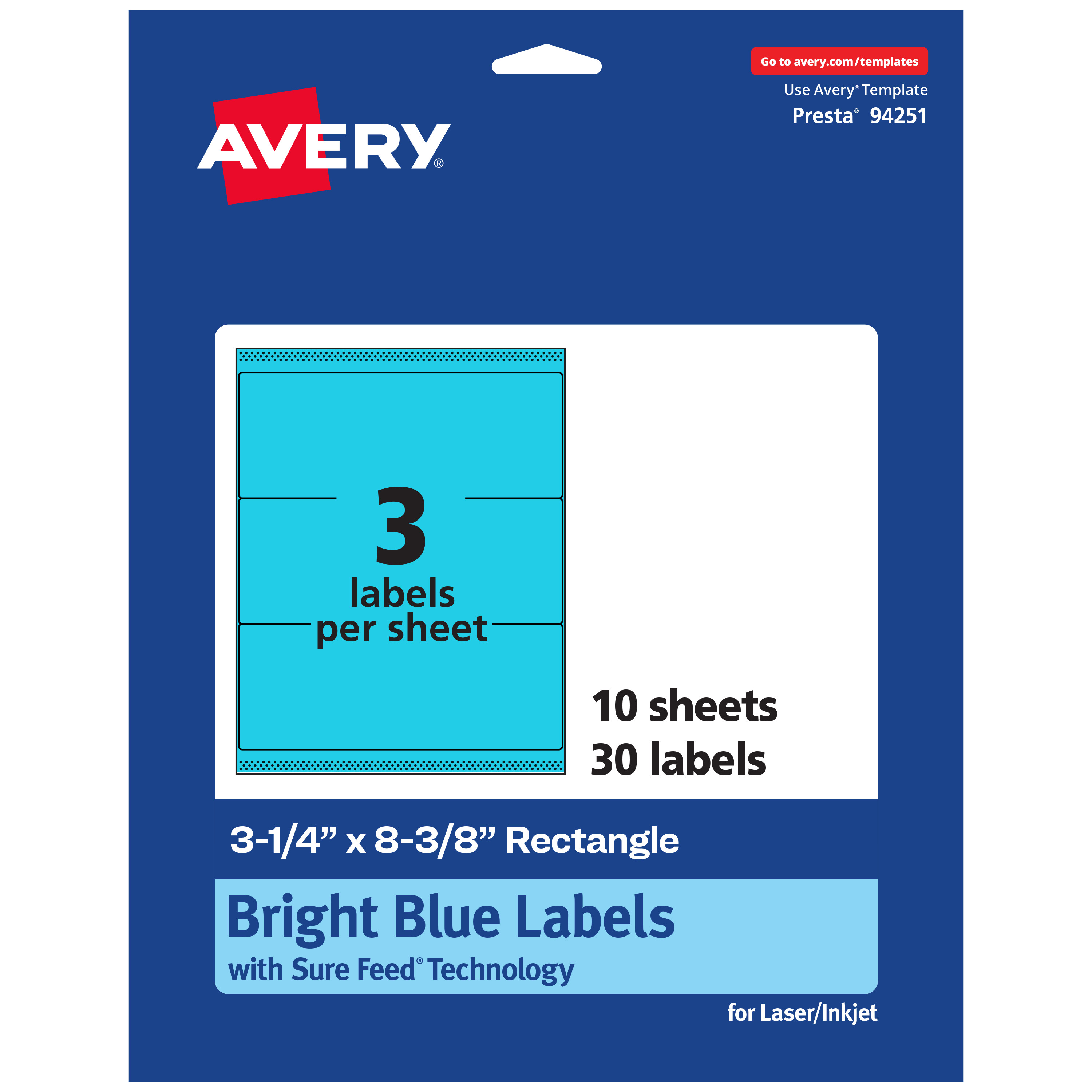 Avery L7173-15 etichetta per stampante Bianco Etichetta per stampante autoadesiva