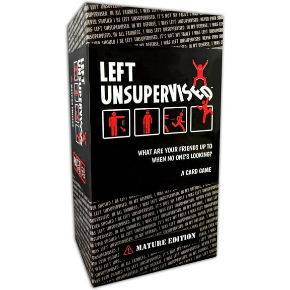Left Unsupervised: Mature Edition - A New Twist Card Game That Makes it Personal!