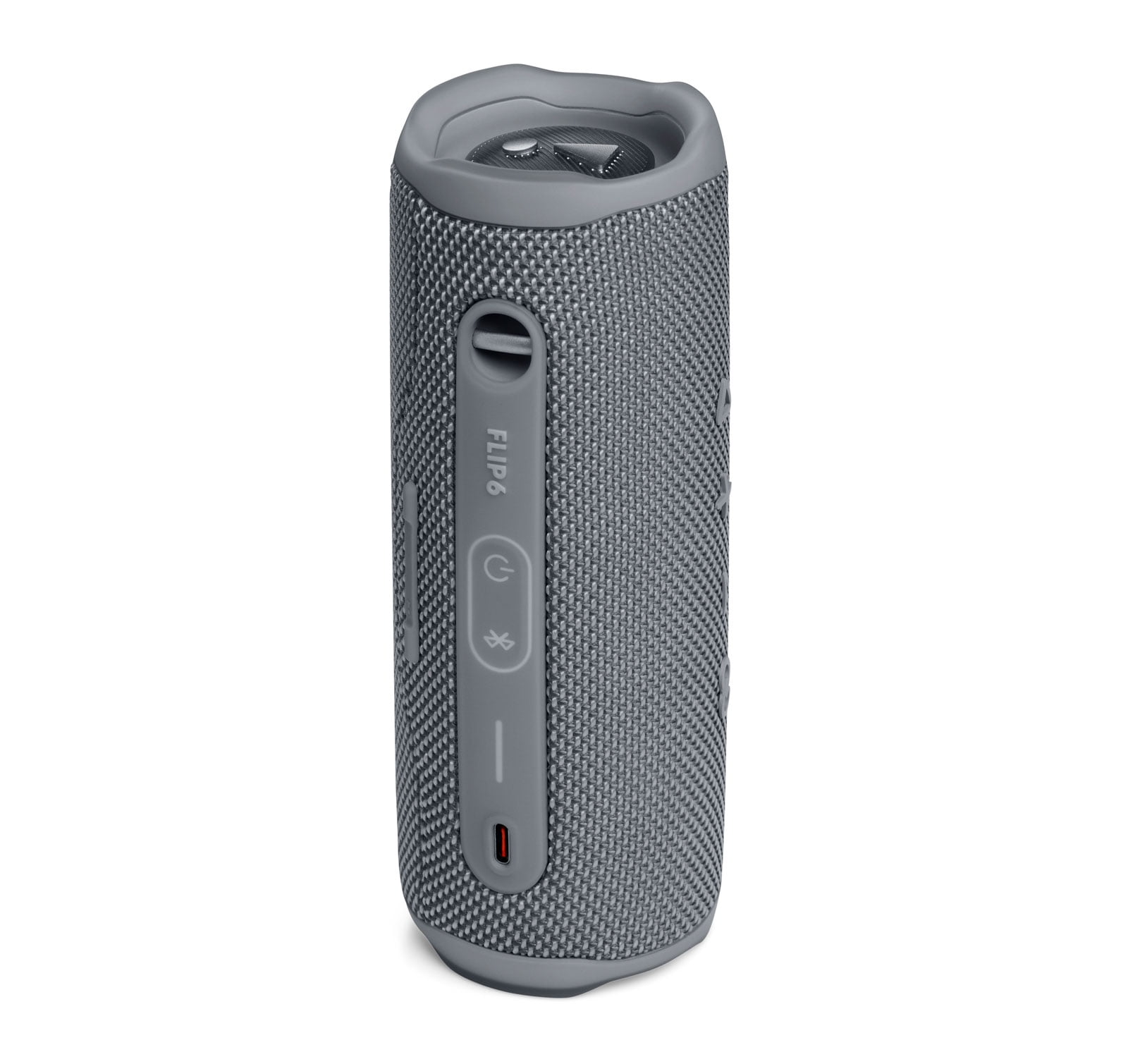 JBL Flip 6 Gray Portable Bluetooth Speaker w/Divvi! Case Bundle
