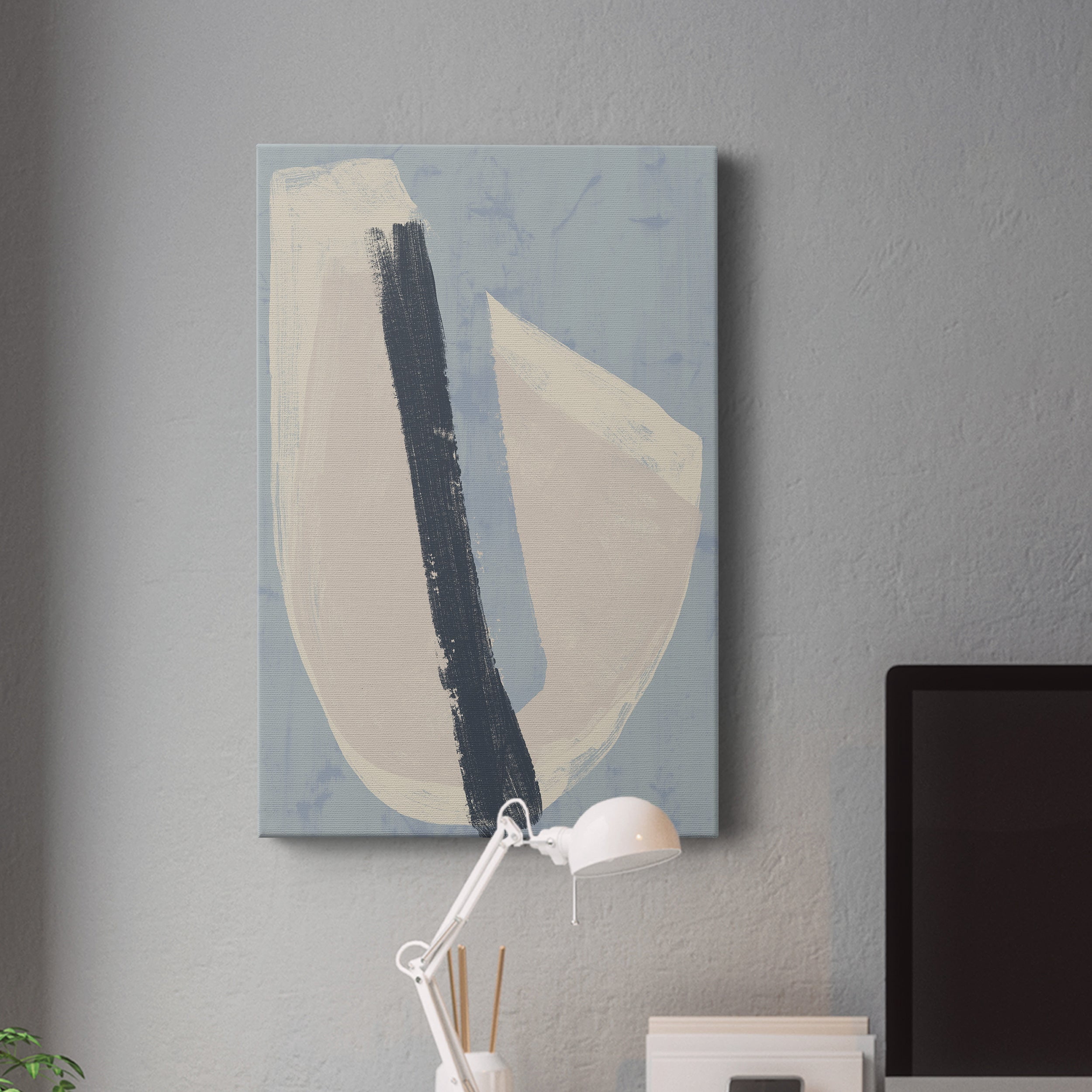 Paper Slice II Premium Gallery Wrapped Canvas - Ready to Hang