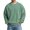 X216 Green, variant on Curuila Mens Sweatshirt Loose Fit Long Sleeve Solid Color Crew Neck Pullover Sweatshirts Everyday Wear Comfort Pullover Tops Size L