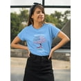 thumbnail image 2 of American Grown Kenyan Roots T-Shirt Women -Smartprints Designs, Female Large, 2 of 4