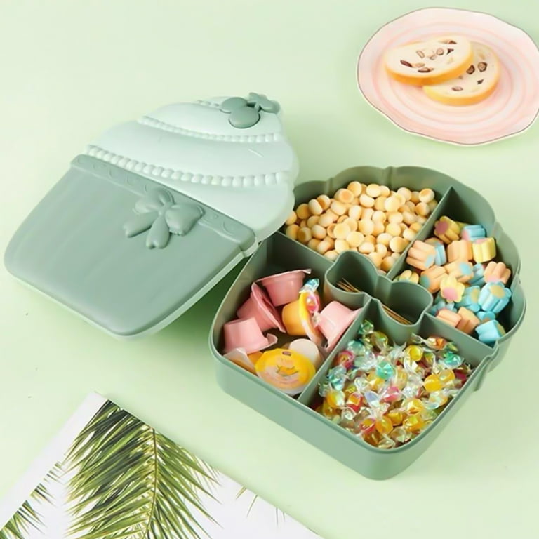 Tarmeek Christmas Decorations Cupcake Shaped Candy Box Multifunctional  Fruit Shaped Candy Tray Food Storage Box Snack Candy Cookies Fruit Food Candy  Holder Christmas Xmas Tree Ornaments 