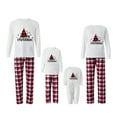 thumbnail image 6 of Christmas Family Matching Pajamas Sets Christmas Pjs Sleepwear Outfits for Christmas Holiday Xmas Party, 6 of 7