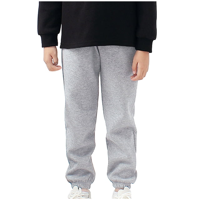 QIPOPIQ Toddler Boys Girls Pants Drawstring Elastic Sweatpants Cartoon Active Joggers Clearance