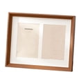thumbnail image 3 of jifeng Medal Display Case Medal Shadow Box Collectible Tabletop Decor with Clear Window Teak color, 3 of 7