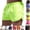 Fluorescent Green, variant on Mfakffe Mens Swim Trunks Casual Beach Quick Dry Swim Shorts Bathing Suits