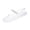 White, variant on Mesh Ballet Flats for Women, Back Strap Hollow Out Mary Jane Mules, Waterproof PVC Slip On Slides Summer Beach Pool Shoes for Women Yellow