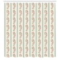 thumbnail image 3 of Ambesonne Floral Shower Curtain, Flower Roses Buds Swirls, 69"Wx70"L, Pale Pink Blue and Green, 3 of 3