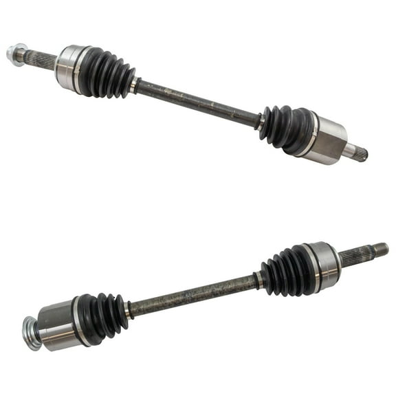 TRQ Complete Front CV Axle Joint Shaft Assembly Pair 2pc Set for MDX Pilot CSA64075 Fits select: 2009-2011 HONDA PILOT, 2007-2009 ACURA MDX