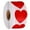Multicolor, variant on PEIBang Red Heart Stickers,Small Adhesive Labels,Cute Love Labels for Valentine's Day,Crafts,Cards,500 Stickers Per Roll