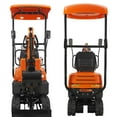 thumbnail image 4 of Mini Excavator with canopy, 306cc EPA compliant engine, suitable for construction work, farm&landscaping, utility installations, 4 of 12