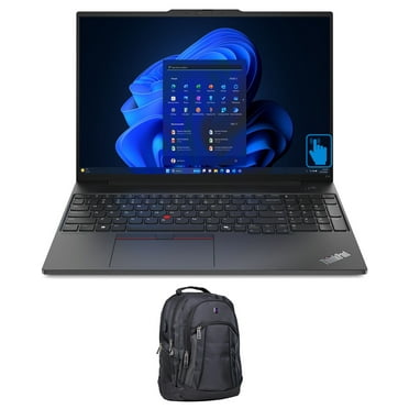 Lenovo ThinkPad E16 Gen 2 Home/Business Laptop (Intel Ultra 5-125U 12-Core, 16.0in 60 Hz Touch Intel Graphics, 8GB DDR5 5600MHz RAM, 1TB PCIe SSD, Backlit KB, Win 11 Home) with Premium Backpack