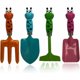 thumbnail image 1 of Juego de 4 herramientas de jardinería para niños, pala de mano de metal, miniherramientas de jardinería para niños, 1 of 5