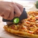 thumbnail image 4 of Cortadores de pizza de acero inoxidable lavables para cocina verde, 4 of 6