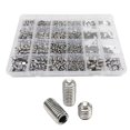 thumbnail image 1 of Kit de Tornillos Prisioneros de Cabeza Hueca Hexagonal, de Acero Inoxidable DIN916, 1500 M2, M2.5, M3, M5, M6, M8, Color Negro, 1 of 5