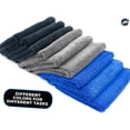 thumbnail image 4 of The Rag Company - Spectrum 420 Dark Pack - Microfiber Towels For Cars - 420 GSM, 16in x 16in (9 Pack), 4 of 7