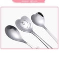 thumbnail image 5 of Stainless Steel Love Spoon fork Wedding Valentine's Day Couple Tableware # Bare Handle Love Spoon, 5 of 6