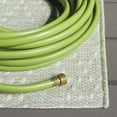 thumbnail image 3 of SAFAVIEH Sunset Jenelle Geometric Indoor/Outdoor Area Rug, Light Green/Yellow, 6'7" x 6'7" Square, 3 of 11