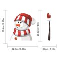 thumbnail image 4 of thinsony Car Stickers Car Rear Windshield Decals Christmas Themed Automotive Wiper Waving Stickers Rear Window Decor, 4 of 8
