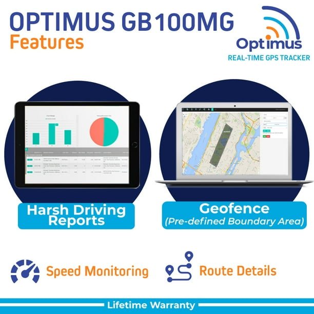 GB100M Easy Install on Car's Battery GPS Tracker -