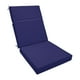 thumbnail image 1 of Cojín para silla de patio, cojín para silla de jardín, cómodo con correas, cojín para tumbona Azul oscuro, 1 of 8
