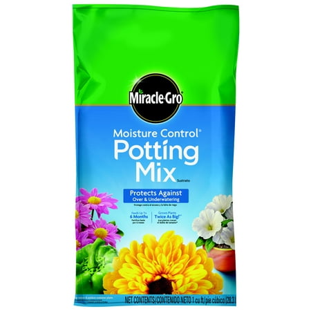 Miracle-Gro Moisture Control Potting Mix (Best Soil For Mushroom Growing)
