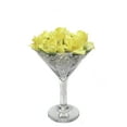 thumbnail image 5 of WGV Clear Martini Glass Vase - 9" Wide x 10" Height, Good quality, Heavy Weighted Base - 1 Pc, 5 of 9