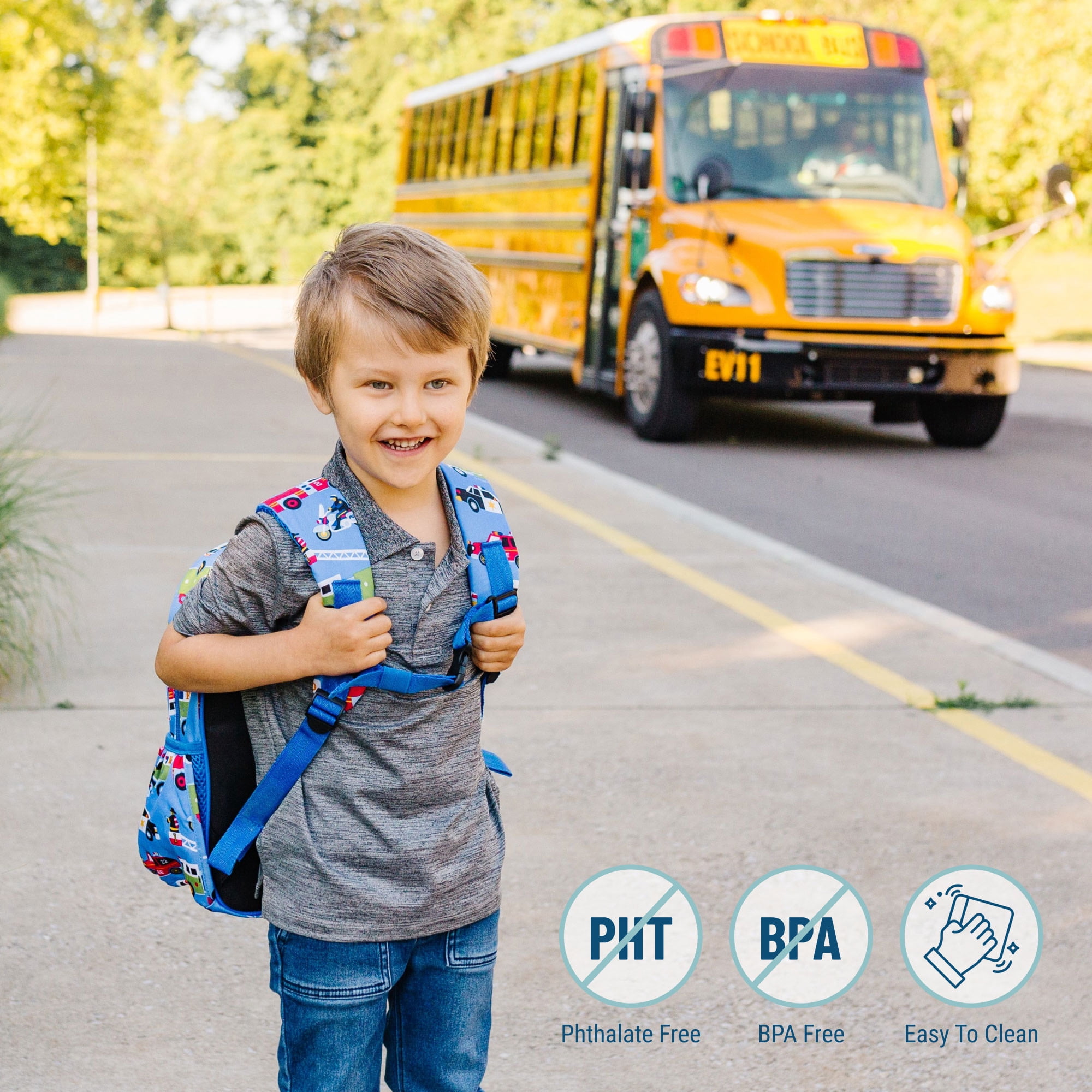 Wildkin Kids Heroes ECO rPET Next Gen Backpack - 15 Inch / 12L