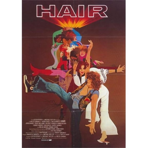 Hair Movie Poster - 11 x 17 in.