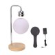 thumbnail image 1 of Lámpara de luna de levitación magnética oso de fresa Base de Madera Lámpara de noche de mesa de luna flotante Enchufe de EE. UU. CA 100-240 V Plata, 1 of 10