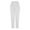 White, variant on Scrub Pants for Women Jogger Elastic Waist Medical Sweatpants Slimming Nursing Uniform Work Lounge Wear, Black, XL