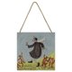 thumbnail image 1 of Sam Toft - Placa de de Madera Dancing With My Bird (Multicolor), 1 of 2