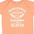 thumbnail image 4 of Inktastic Handpicked for Earth by My Grandpa in Heaven Angel Wings Boys or Girls Baby Bodysuit, 4 of 5