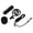 Black, variant on NFTIGB Professional Wired Condenser Microphone Kit XLR to 3.5mm Broadcast Recording Mic with Shock Mount for PC Laptop Gaming Podcasting (8.27 inches / 21 cm) Classic Black