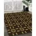 thumbnail image 3 of Ahgly Company Machine Washable Indoor Square Transitional Saddle Brown Area Rugs, 5' Square, 3 of 7