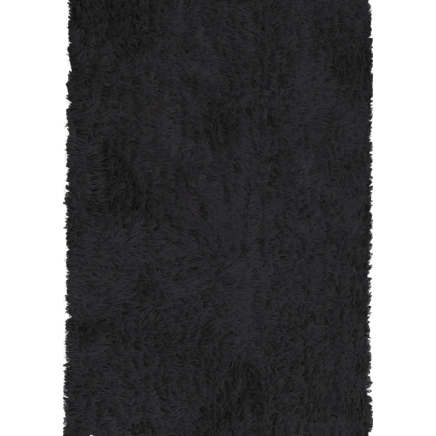 BERTHMEER 8'x10' Shag Area Rugs for Living Room Bedroom Dinning Room Soft Plush Pile Fluffy Fuzzy Indoor Modern Carpets Washable Rugs, Black