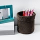 thumbnail image 5 of Storage Basket Hanging Organizer Bedside Desktop Cottons Thread Storage Basket Handmade Woven Fabric Wall Mounted Storage Bin, 5 of 6