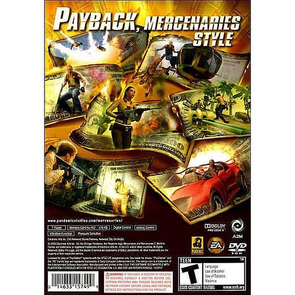 Mercenaries 2: World in Flames - PlayStation 2 - Walmart.com